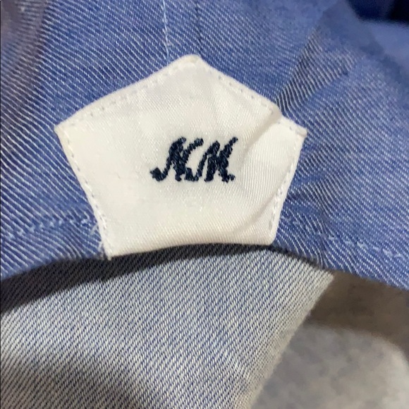 Neiman Marcus Blue Dress Shirt (Large) - Picture 4 of 6